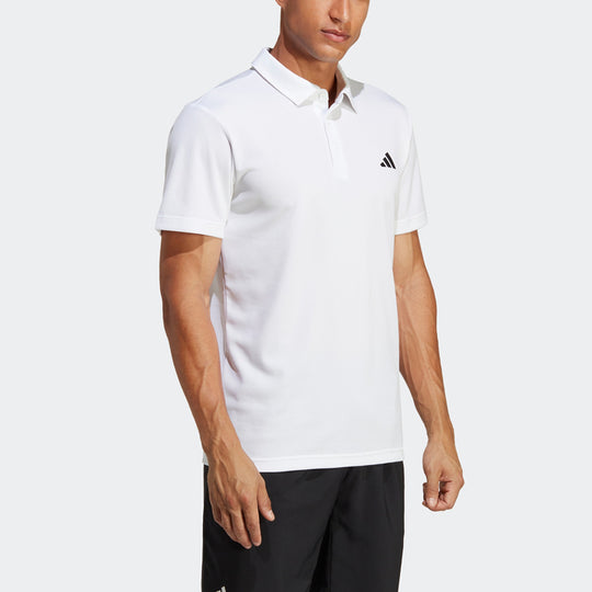 adidas Tennis Fab Polo Shirt 'White' HR8729 - KICKS CREW