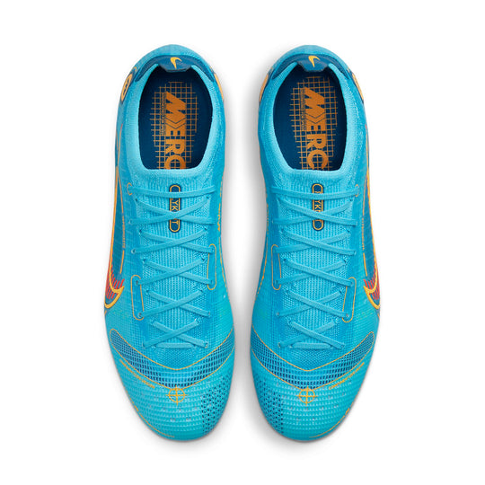 Nike Mercurial Vapor 14 Elite HG Hard Ground Soccer Shoes Blue DJ2836-484