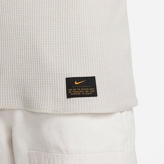 Nike Long Sleeve Top Life Heavyweight 'Grey' DX0895-012