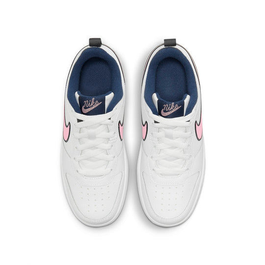 (GS) Nike Court Borough Low 2 SE1 'White Blue Pink' DB3090-100