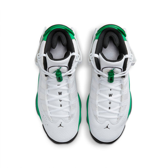 (GS) Air Jordan 6 Rings 'Lucky Green' 323419-131