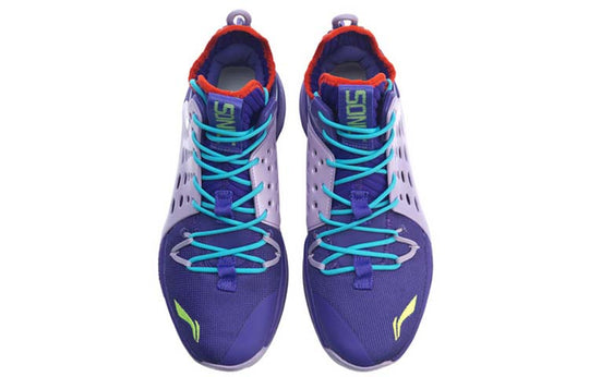 Li-Ning Sonic 7 Mid 'Purple' ABAP019-3 - KICKS CREW