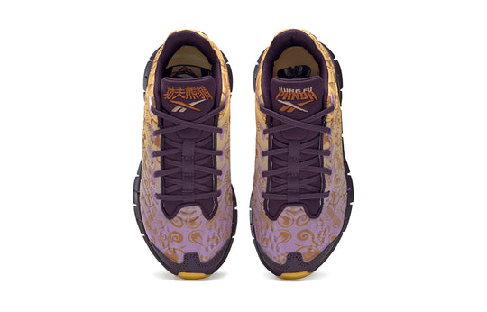 Reebok Kung Fu Panda x Zig Kinetica 'Purple Yellow' H01231