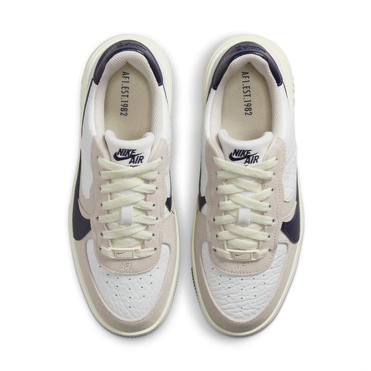 (WMNS) Nike Air Force 1 Low PLT.AF.ORM 'Summit White Navy' FB8481-100