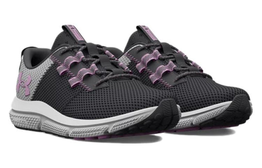 WMNS) Under Armour Charged Assert 5050 'Jet Grey Fresh Orchid' 302751 -  KICKS CREW