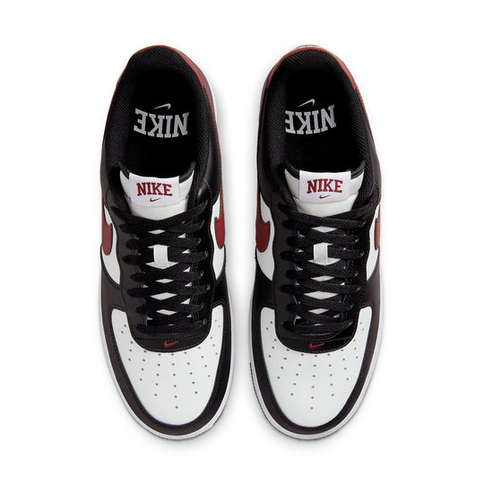 Nike Air Force 1 '07 'Black White Red' FZ4615-001 - KICKS CREW