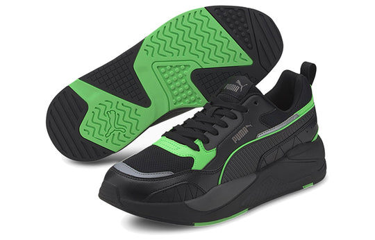 PUMA X-Ray 2 Square 'Black Elektro Green' 373108-03