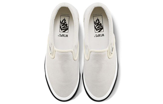 Vans WTAPS x Og Classic Slip-On Lx 'Grey Black' VN0A45JK20F - KICKS CREW