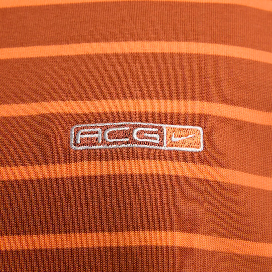 Nike ACG T-Shirt 'Dark Russet Bright Mandarin Summit White' FB8129-246