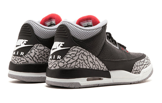 (GS) Air Jordan 3 Retro OG 'Black Cement' 2018 854261-001