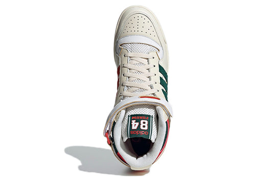adidas Originals Forum 84 High Shoes 'Cream White Collegiate Green Red' GX9055