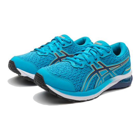 GS) ASICS Gel-Cumulus 24 'Island Blue Sun Peach' 1014A270-402 