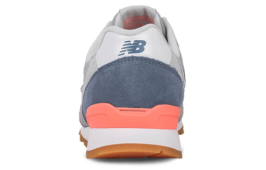 WMNS) New Balance 996 Sneakers 'Grey Blue Neon Orange' WR996MNK 