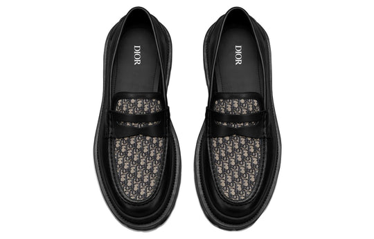 Dior Explorer Loafer 'Black Oblique Jacquard' 3LO103ZCD_H961 - KICKS CREW