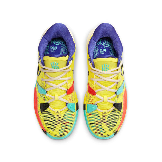 (GS) Nike Kyrie 7 '1 World 1 People' CT4080-700-KICKS CREW