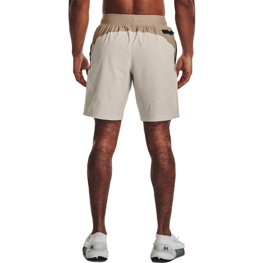 Under Armour Unstoppable Hybrid Shorts 'Light Brown Beige' 1373780-236 ...