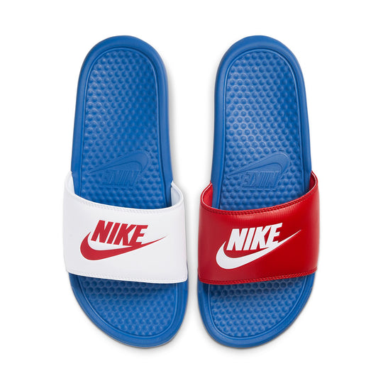 (WMNS) Nike Benassi JDI Slides 'Game Royal University Red' 343881-409 ...