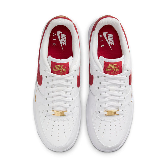 (WMNS) Nike Air Force 1 Essential Low 'White Gym Red' CZ0270-104