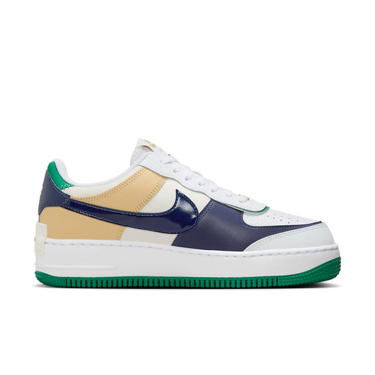 (WMNS) Nike Air Force 1 Shadow 'White Malachite Sesame' DZ1847-102 ...