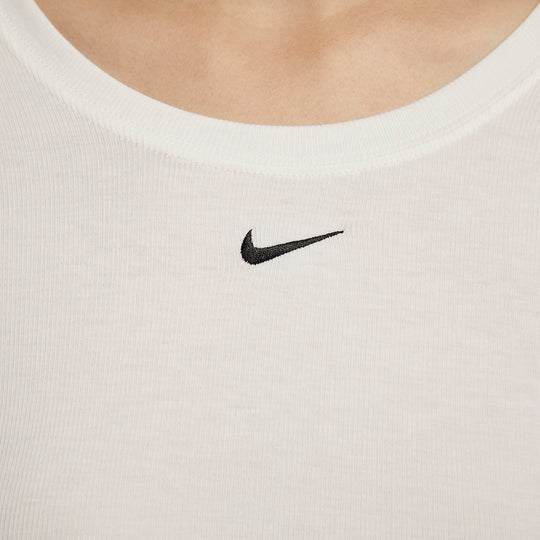 (WMNS) Nike Sportswear Chill Knit Tight Scoop-Back Long-Sleeve Mini-Ri ...