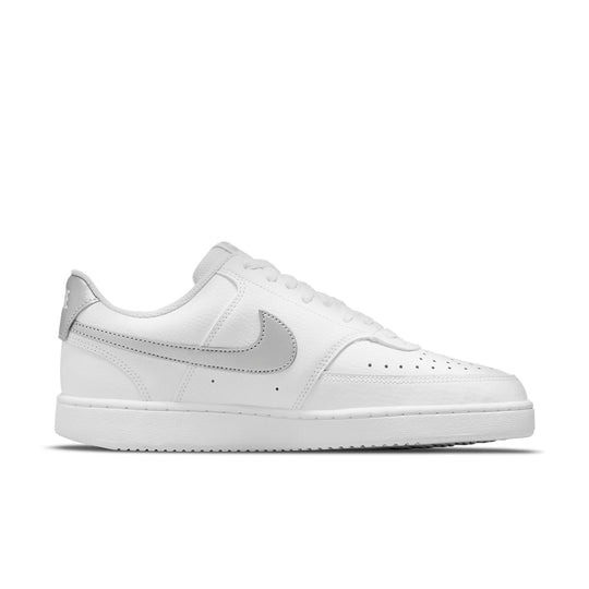 (WMNS) Nike Court Vision Low 'White Metallic Silver' CD5434-111 - KICKS ...