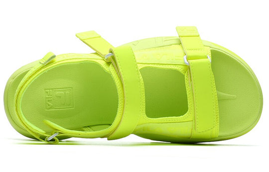 Fila discount sandals green