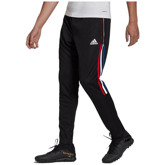 Men's adidas SS22 Solid Color Side Stripe Lacing Sports Pants/Trousers ...