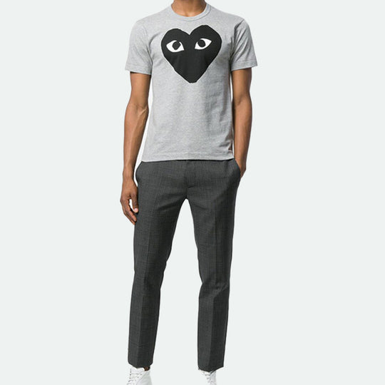 COMME des GARCONS PLAY T-Shirt Big Black Heart 'Grey' AZ-T084-051 