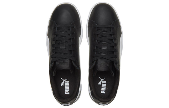 PUMA Smash Leather 'Black White' 356722-14 - KICKS CREW