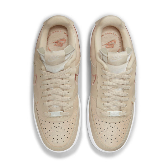 (WMNS) Nike Court Vision Low Premium 'Pearl White' DM0838-200 - KICKS CREW