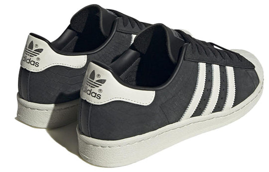 adidas Superstar 82 'Black Snakeskin' IF7464 - KICKS CREW