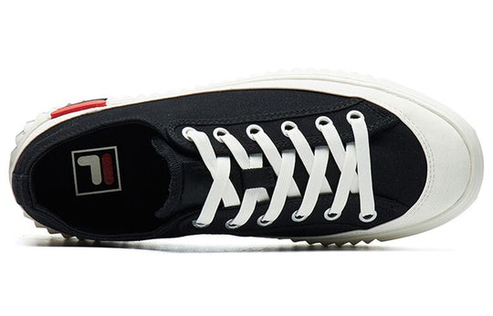 (WMNS) FILA Gear Canvas Shoes 'Black' F12W124342FBK