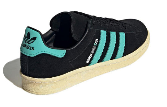 atmos x Wind and Sea x adidas originals Campus 80s 'Black Blue