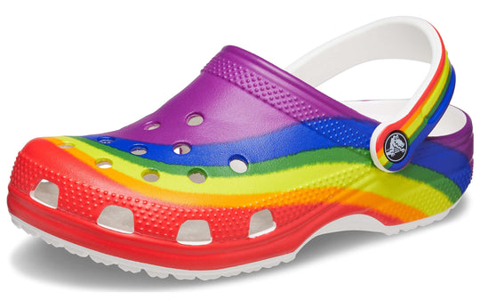 Crocs Classic Clogs 'Rainbow Dye' 208106-KICKS CREW