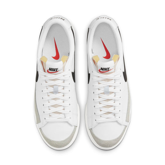 (WMNS) Nike Blazer Low Platform 'White Black' DJ0292-101