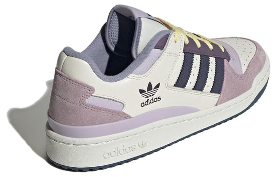 (WMNS) adidas originals Forum Low CL 'White Purple' ID6266 - KICKS CREW