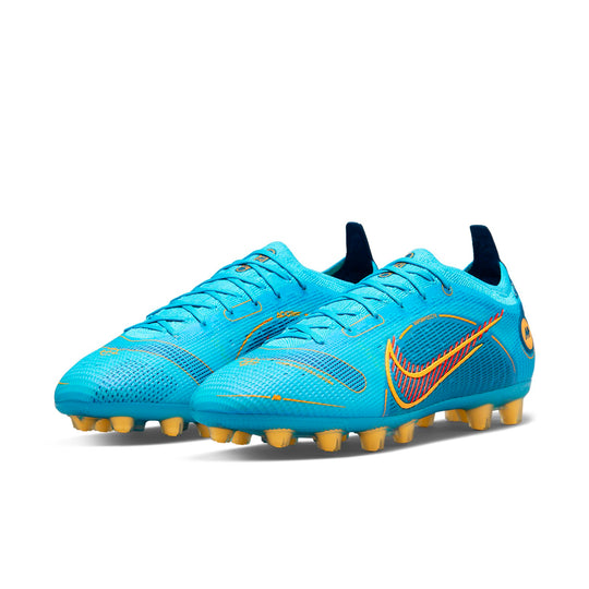 Nike Mercurial Vapor 14 Elite HG Hard Ground Soccer Shoes Blue DJ2836-484