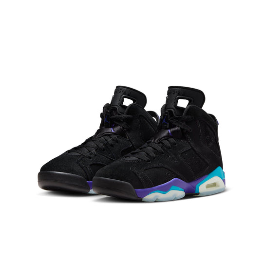 (GS) Air Jordan 6 Retro 'Aqua' 384665-004 - KICKS CREW