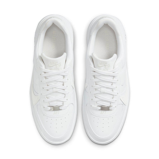 (WMNS) Nike Air Force 1 PLT.AF.ORM 'Triple White' DJ9946-100