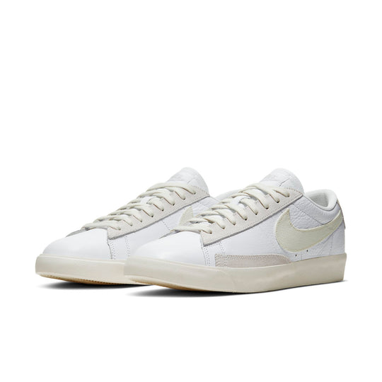 Nike Blazer Low Leather 'Platinum Tint' CW7585-100 - KICKS CREW