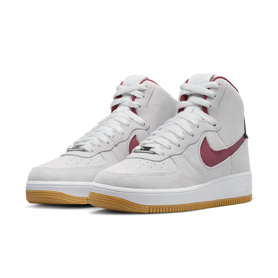 (WMNS) Nike Air Force 1 High Sculpt 'Grey Suede' DC3590-104