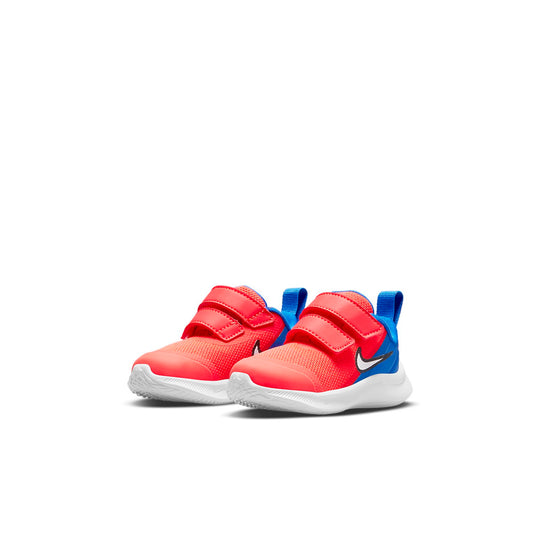 (TD) Nike Sta 3 Running Shoes Red/Blue/White DA2778-600