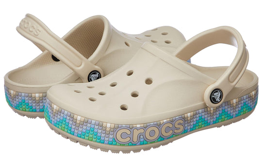 Crocs Bayaband Chevron Band Clogs 'Stucco Multi' 208100-1F8-KICKS CREW