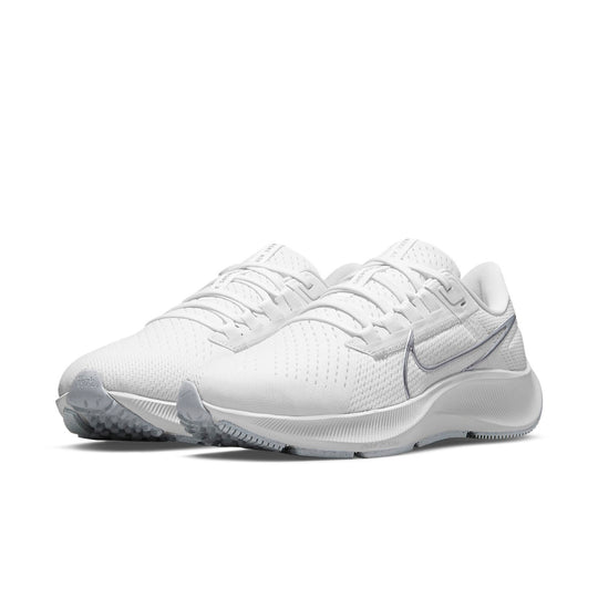 (WMNS) Nike Air Zoom Pegasus 38 'White Metallic Silver' CW7358-100 ...