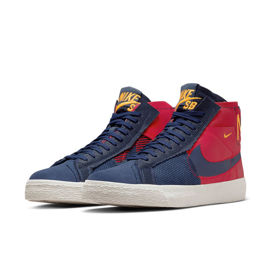 Nike SB Zoom Blazer Mid 'Deconstructed Barcelona' FD5113-600 - KICKS CREW