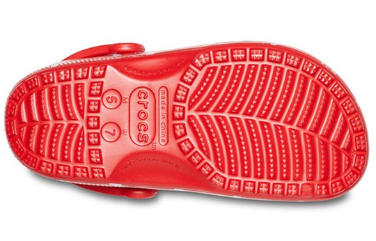 Crocs Red Unisex Sandals 206375-60K