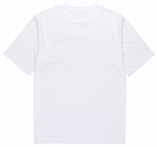 Li-Ning Box Logo T-shirt 'White' AHSQ326-1-KICKS CREW