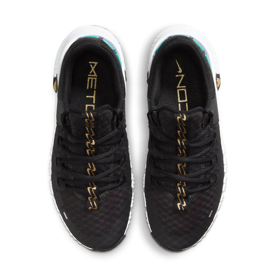 (WMNS) Nike Free Metcon 5 Premium 'Black Fireberry Gold' FB7149-001