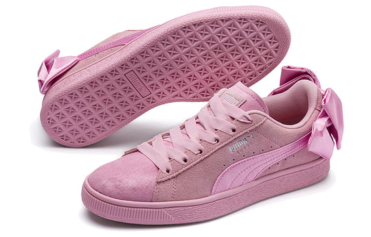 (WMNS) PUMA Suede 'Bow Galaxy - Pale Pink' 369217-01-KICKS CREW