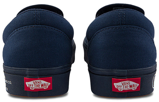 Vans ComfyCush Slip-On Blue/Black VN0A3WMDWWY - KICKS CREW